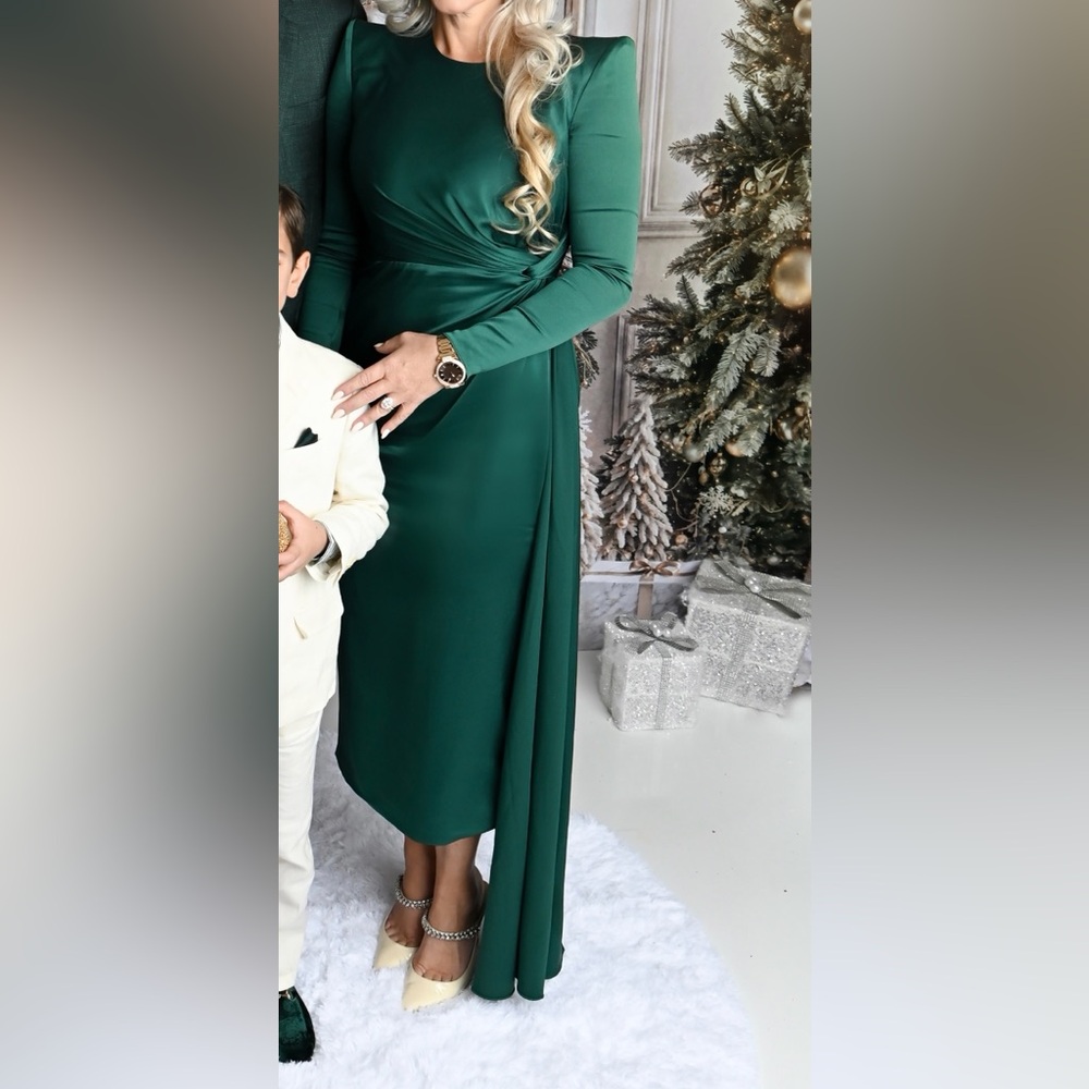 Alex Perry Emerald Long Sleeve Dress size 12/US 8